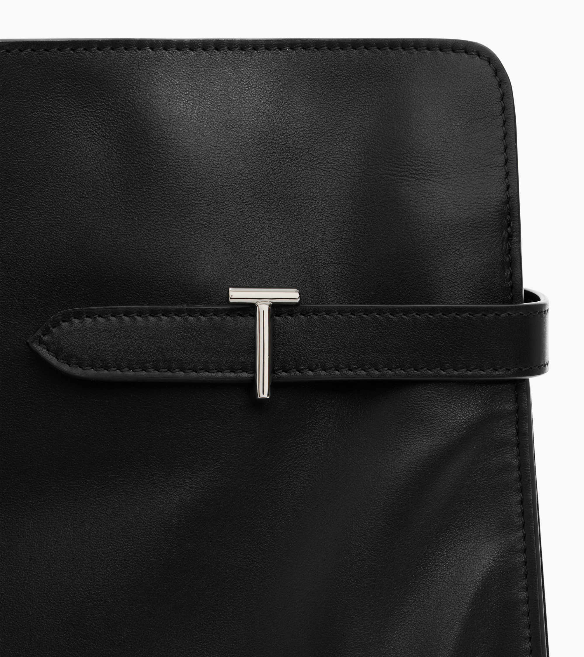 Emie maxi shoulderbag in smooth leather and nubuck - Image 2