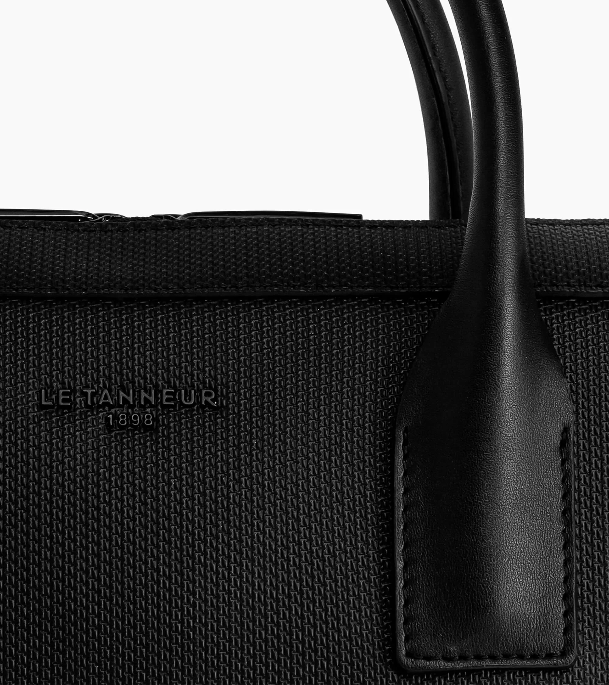 Emile 14" briefcase in signature T leather - Image 4
