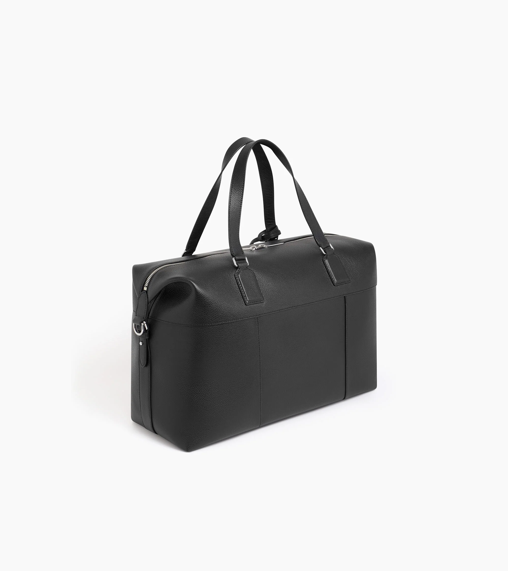 Emile 24h travel bag in grained leather - Image 5