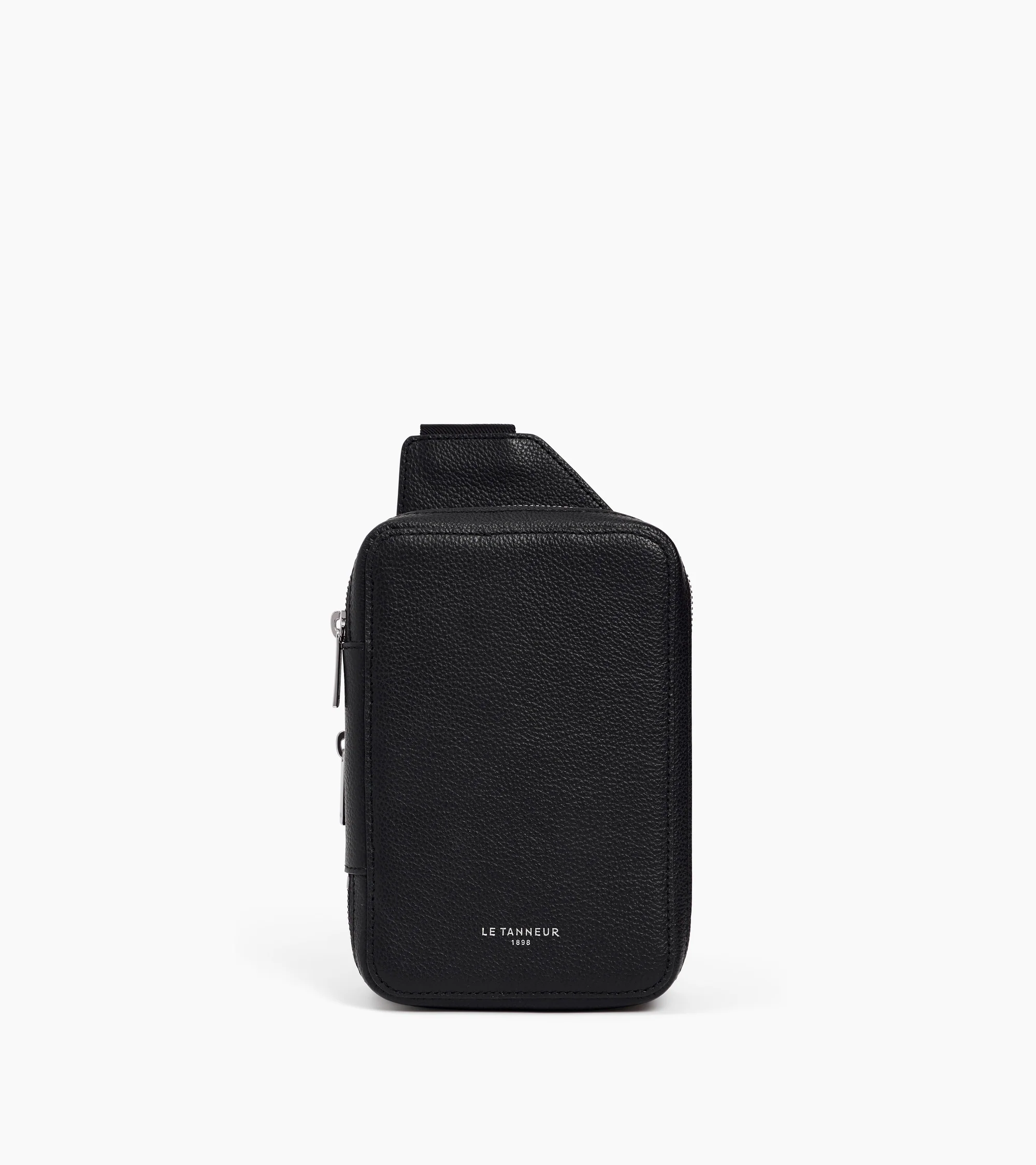 Emile sling bag in grained leather