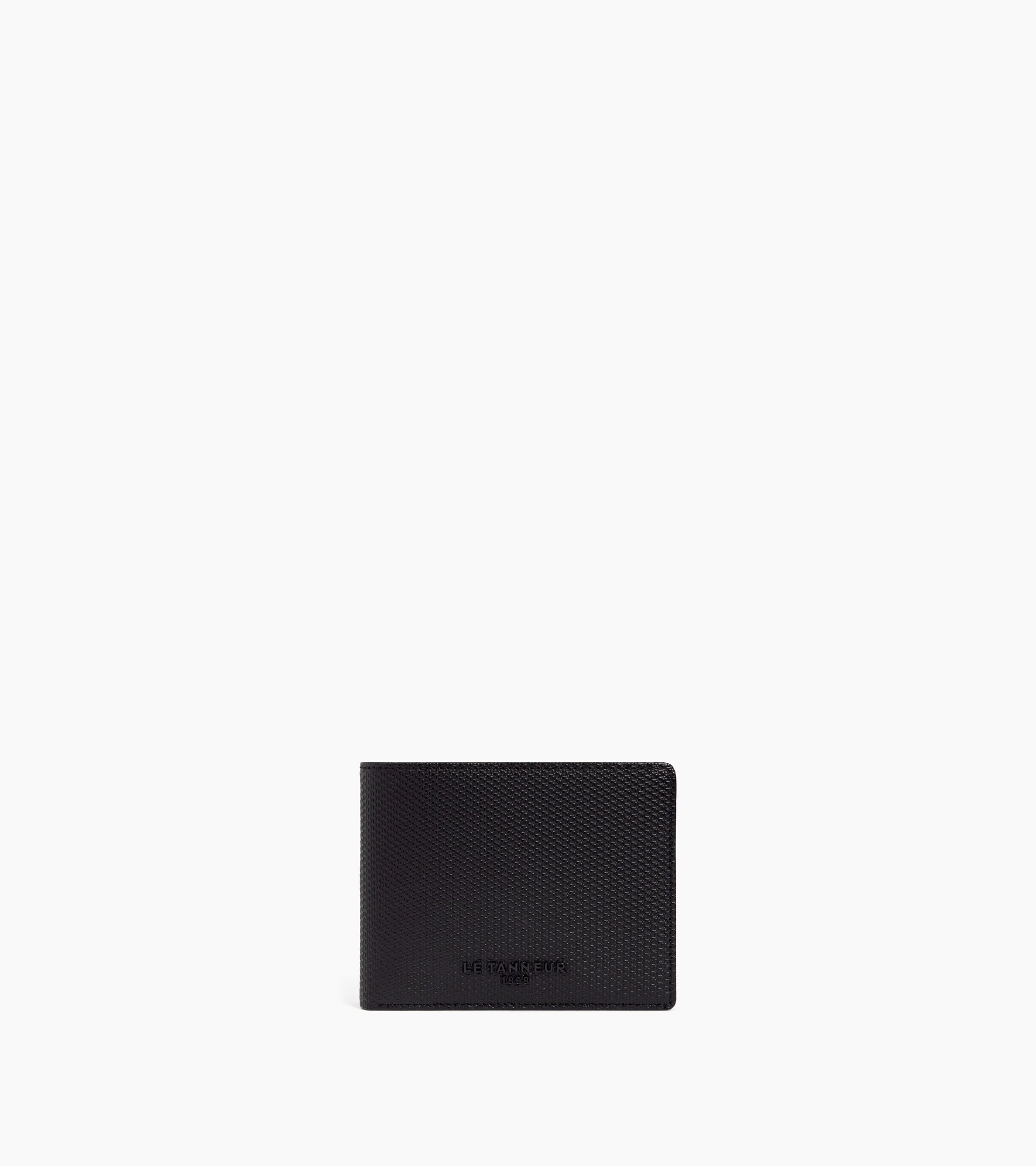 Emile horizontal zipped wallet in signature T leather