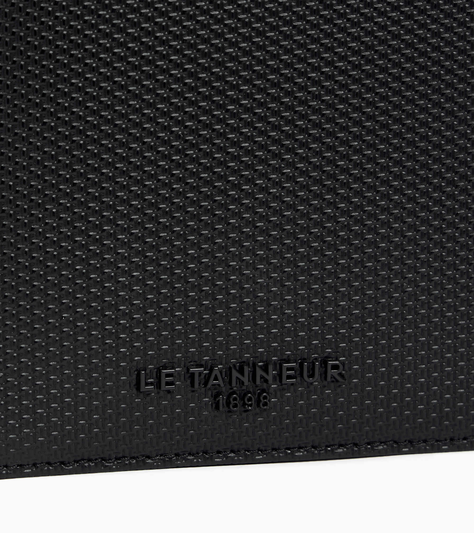 Emile horizontal zipped wallet in signature T leather - Image 2