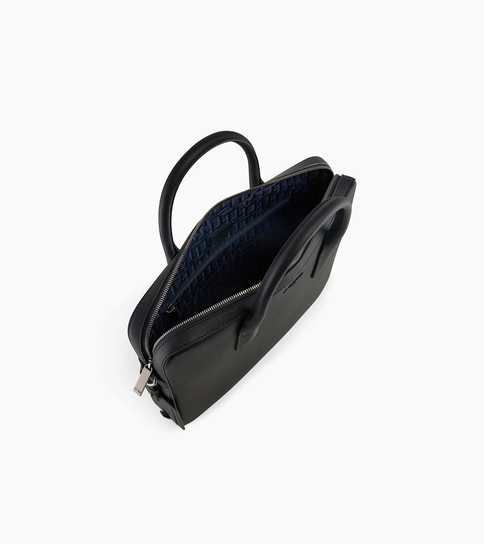 Emile slim 14" briefcase in signature t leather - Image 3