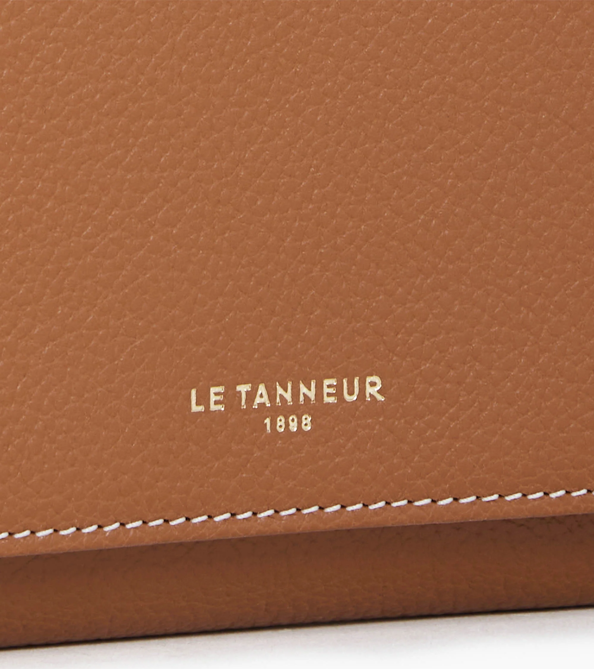 Emilie zipped travel companion in grained leather - Image 2