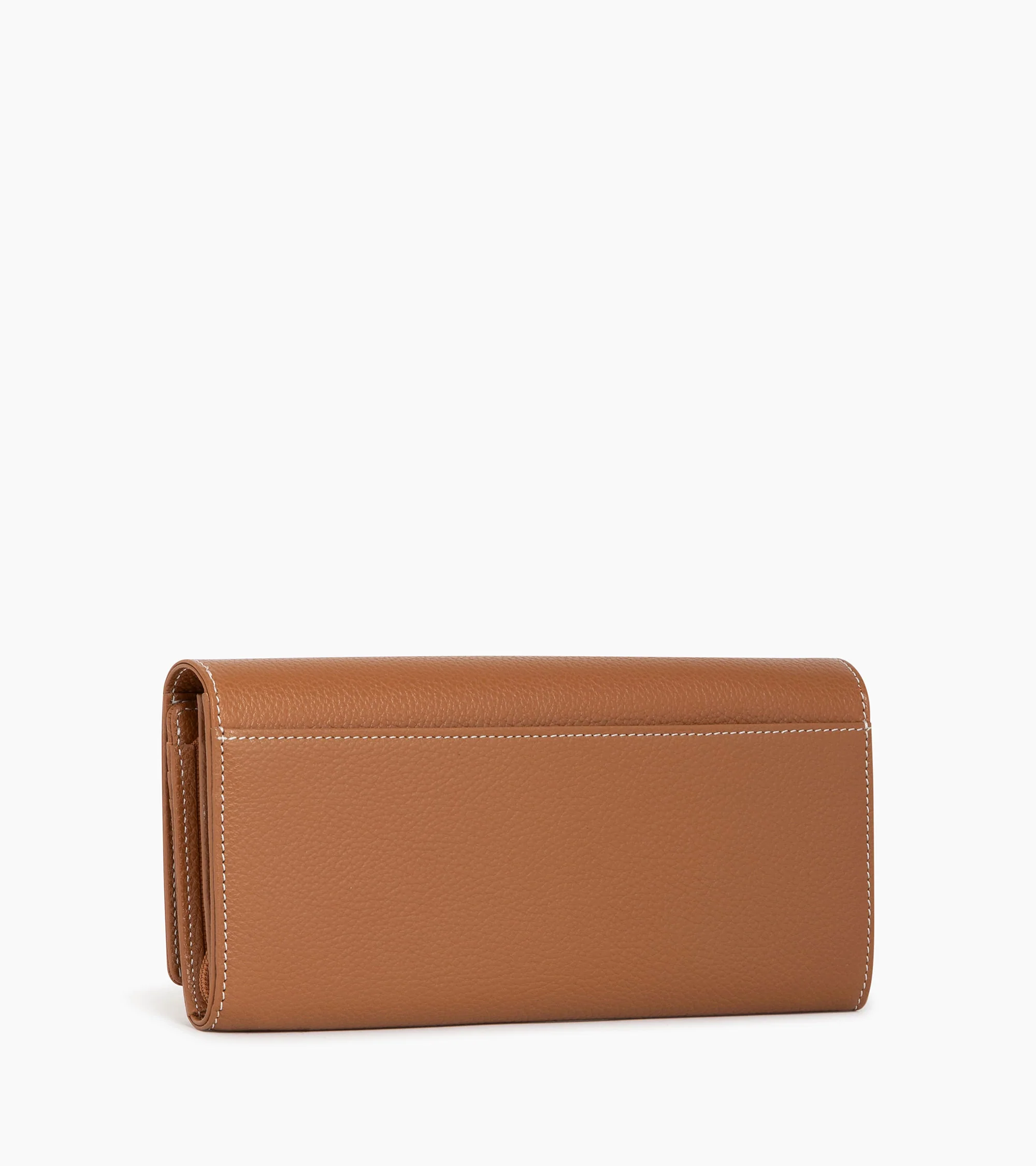 Emilie zipped travel companion in grained leather - Image 4