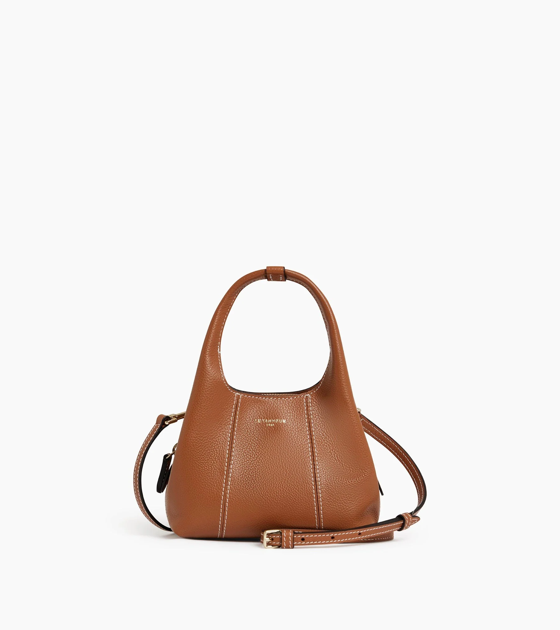Juliette mini handbag in grained leather - Image 2
