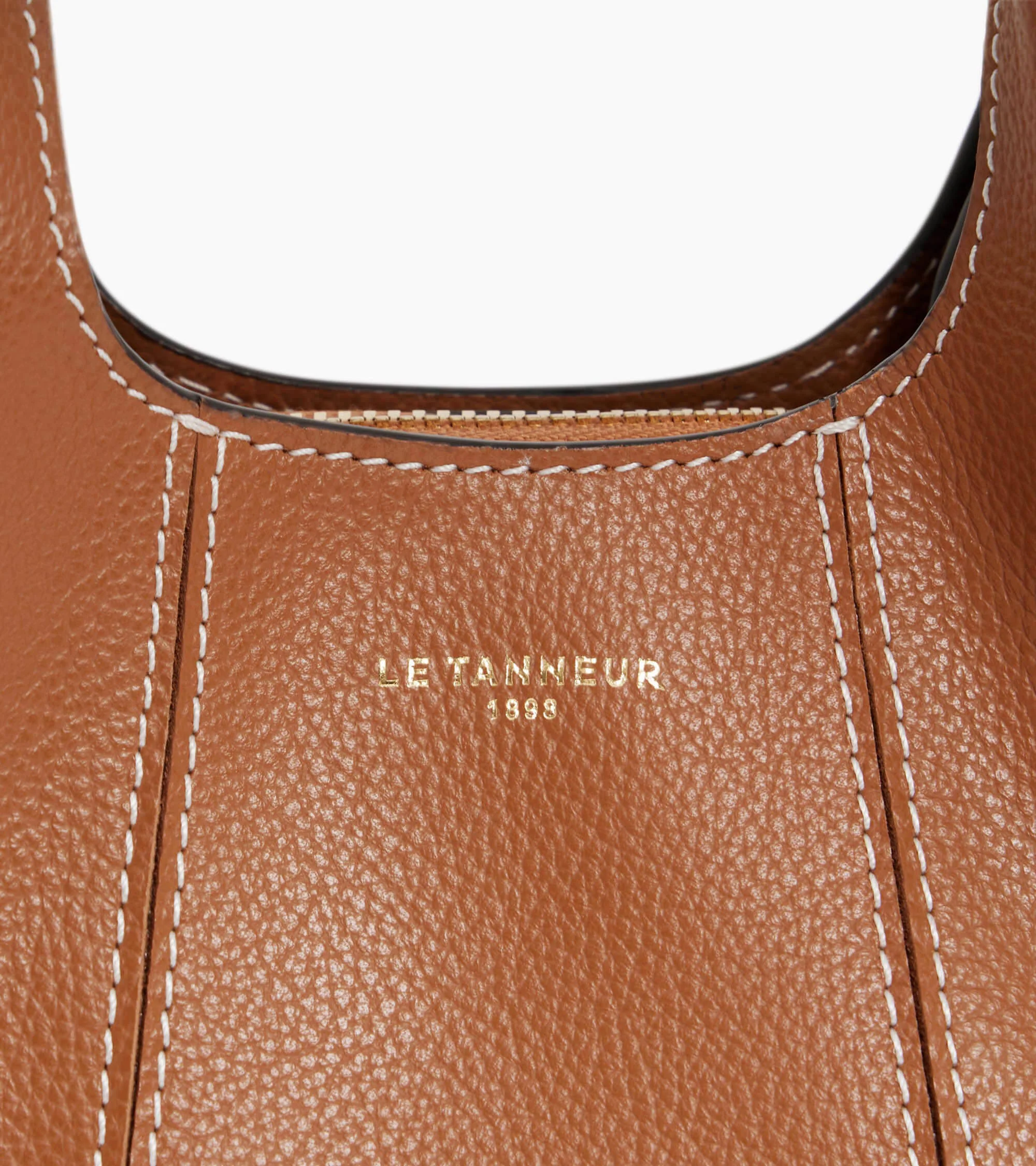 Juliette mini handbag in grained leather - Image 3