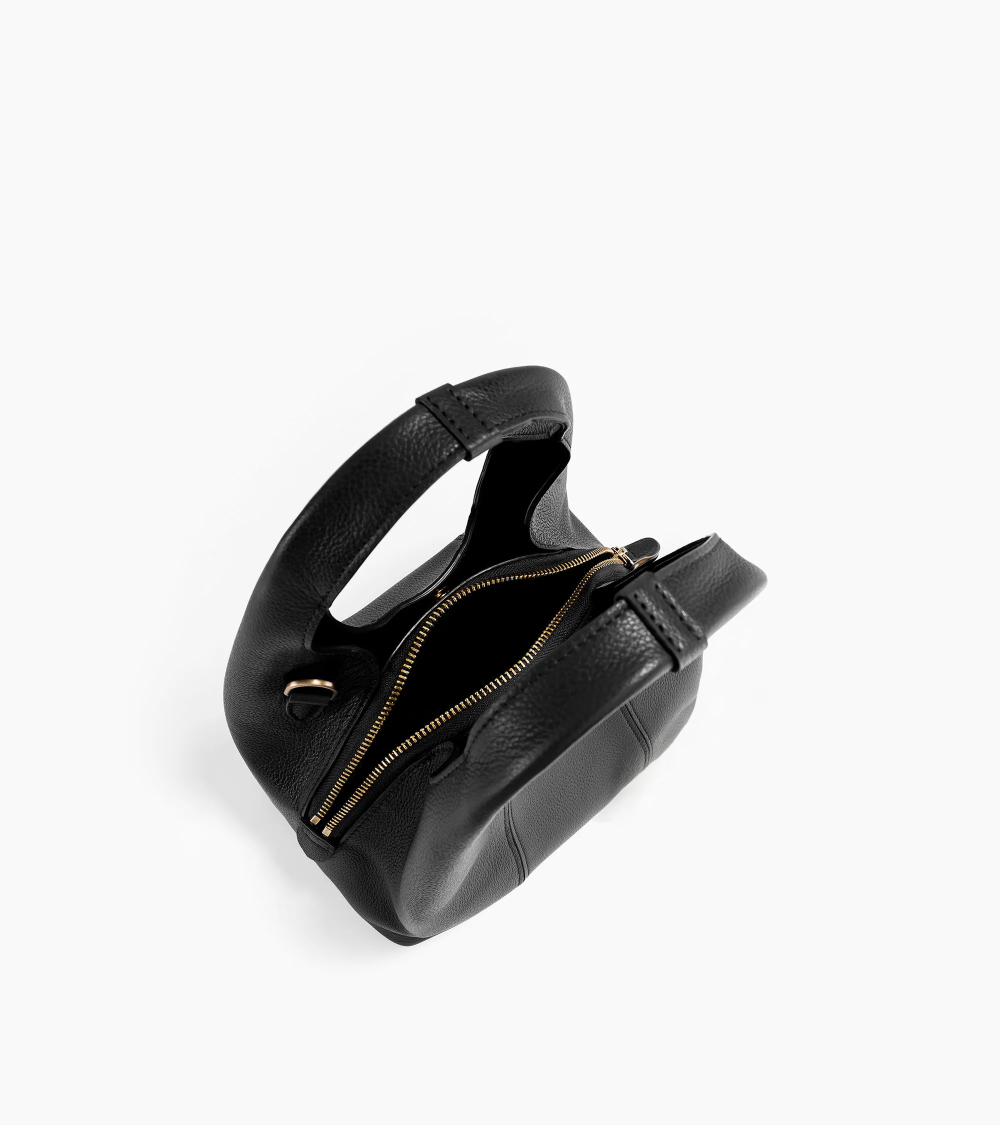 Juliette small handbag in grained leather - Image 3