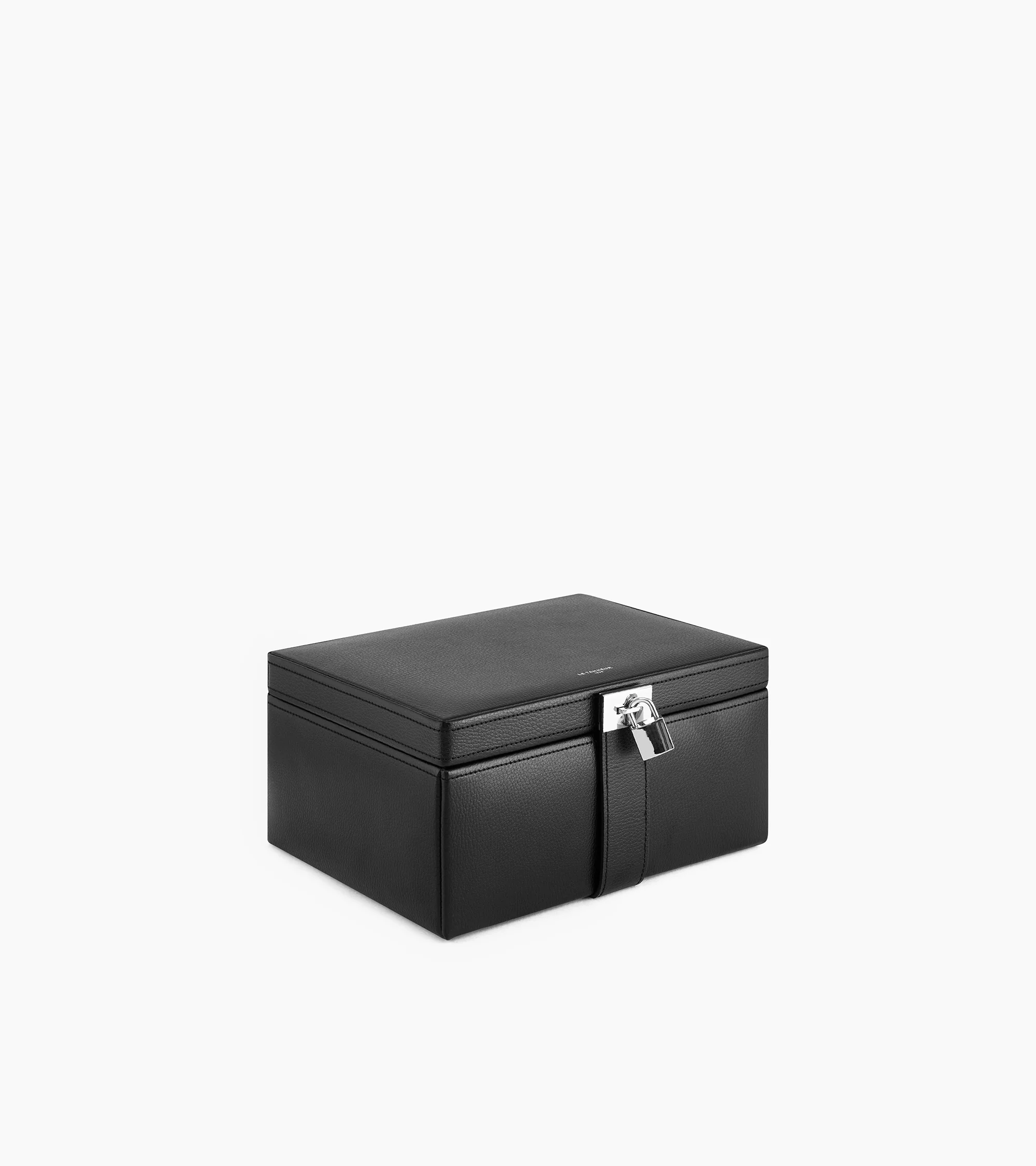 Large jewelry box in leather - Image 3