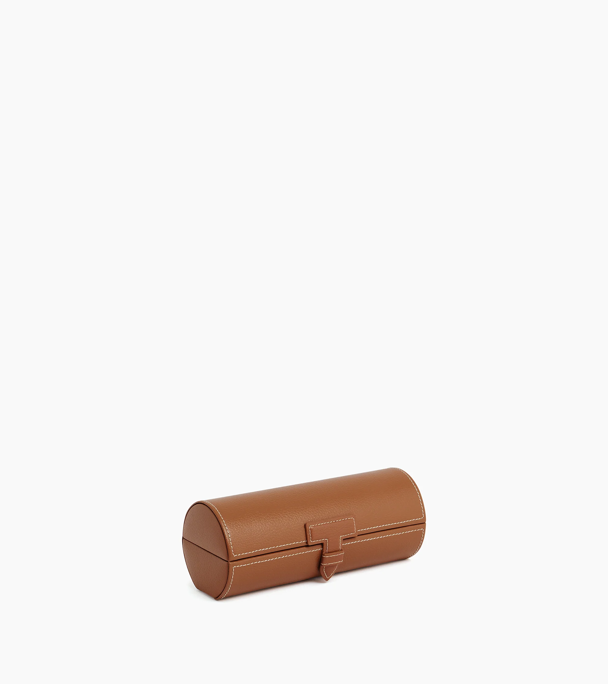 Leather box for 3 watches