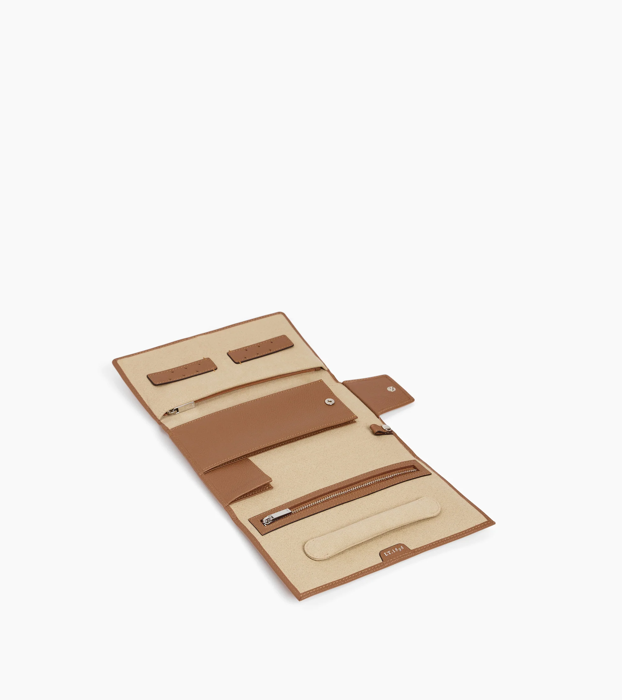 Travel jewelry box in leather - Image 2