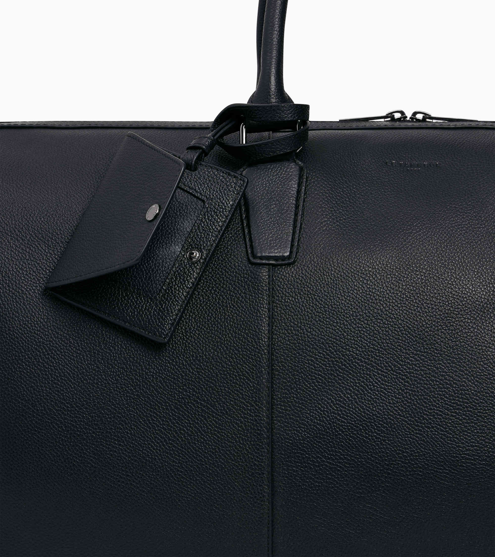 Marceau 48-hour travel bag in grained leather - Image 3