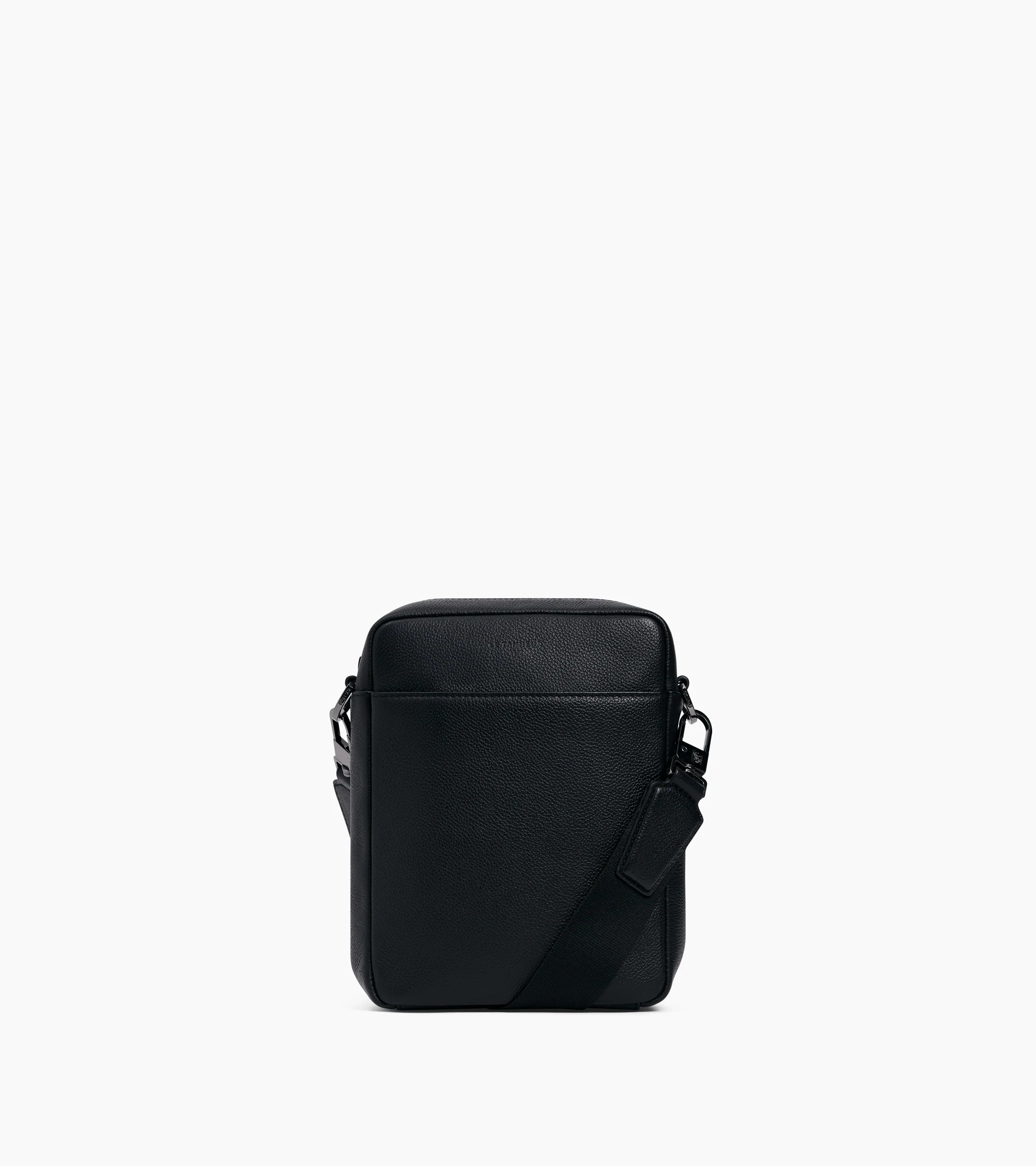Marceau small zipped satchel in grained leather