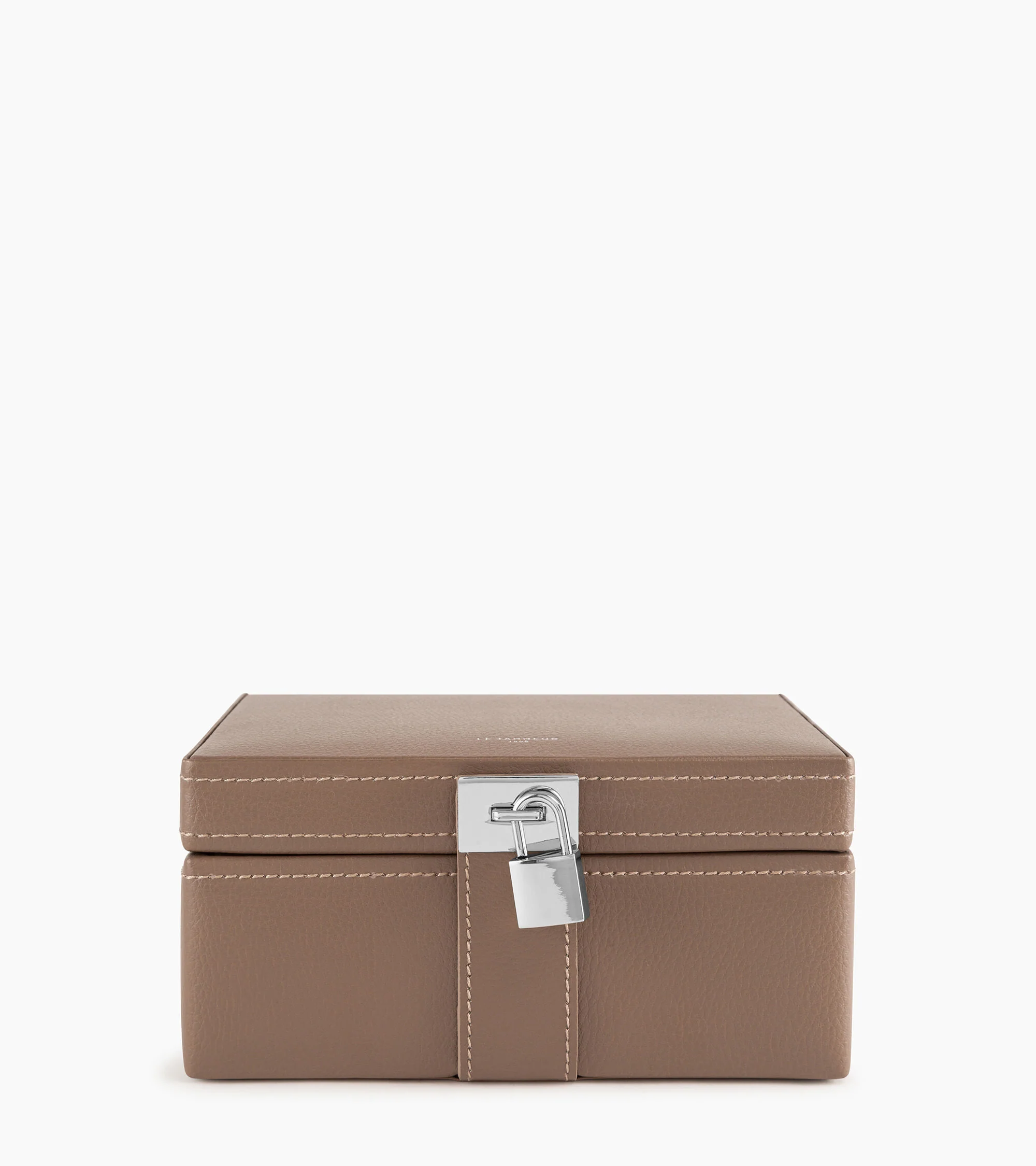 Medium jewelry box in leather - Image 3